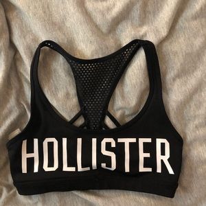 Hollister Black Sports Bra